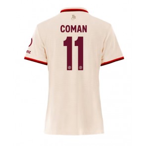 Bayern Munich Kingsley Coman #11 Dámské Alternativní Dres 2024-25 Krátký Rukáv